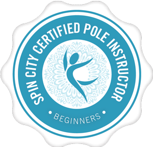 Spin City Certified Pole Instructor Beginners logo