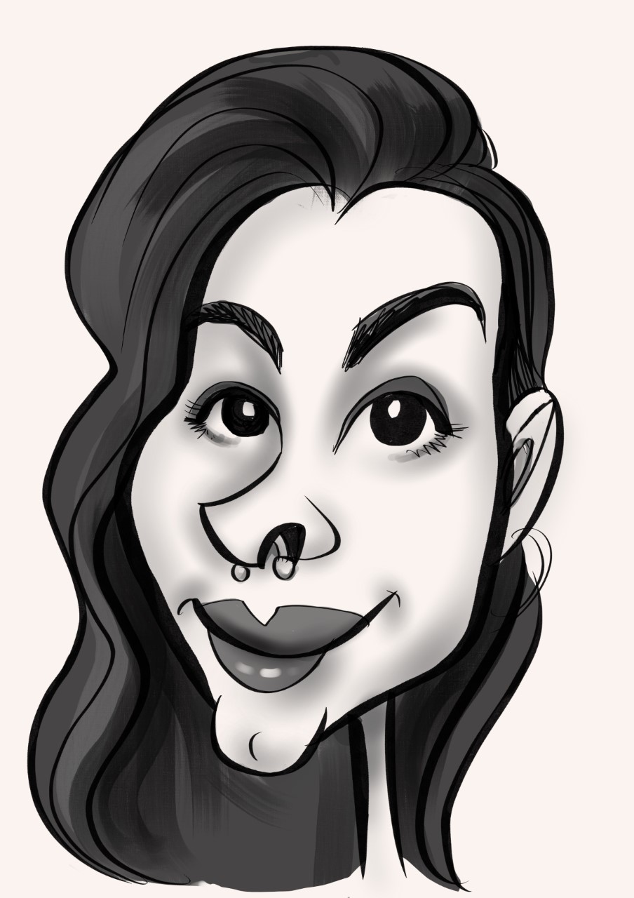 Caricature of The Pole Hub instructor Fran S