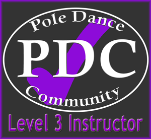 Pole Dance Community Level 3 Instructor logo